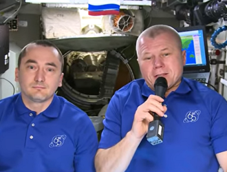 Космонавты с МКС поздравили россиян с Днем России