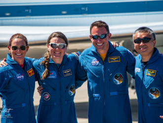 Экипаж миссии Crew-5 прибыл на космодром на мысе Канаверал