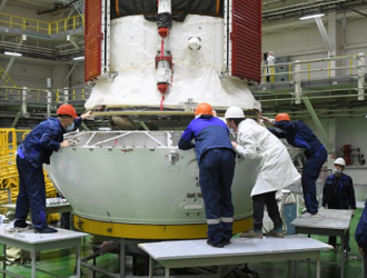 Корабль-модуль «Прогресс М-УМ» состыкован с переходным отсеком