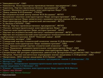 Двигатели 1944-2000: авиационные, ракетные, морские, промышленные