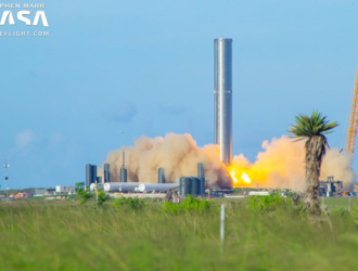 SpaceX провела испытания двигателей ракеты Super Heavy