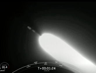 Очередная группа спутников Starlink запущена с мыса Канаверал