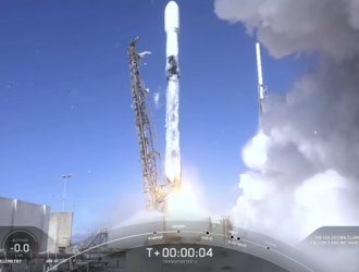 С мыса Канаверал запущена РН Falcon-9 с миссией Transporter-3