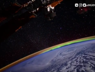 Российский космонавт показал, сколько звезд видно с МКС