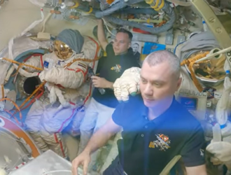 Отчёт о работе российского экипажа за 14 апреля