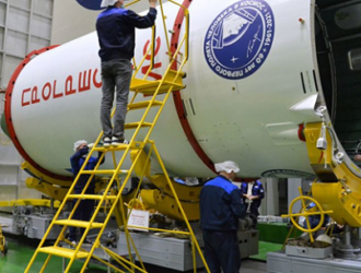 Проведен авторский осмотр и накатка головного обтекателя корабля «Прогресс МС-18»