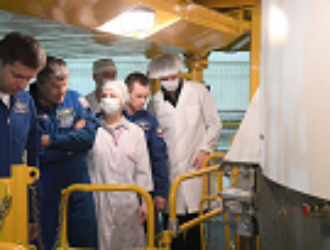 Контрольная «примерка» корабля «Союз МС-16»