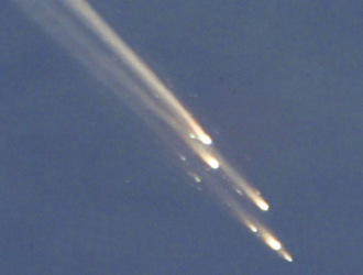 Разгонный блок “Персей” сгорел в земной атмосфере