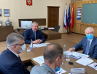 Дмитрий Рогозин посетил Воронежский центр ракетного двигателестроения