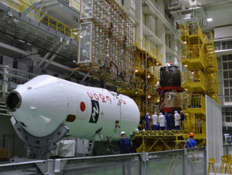 Проверка солнечных батарей корабля «Союз МС-20»