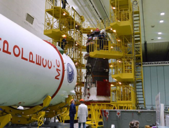 Грузовой корабль «Прогресс МС-18» состыкован с переходным отсеком