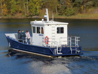 Состоялась презентация судовой станции «Гонец» для маломерных судов