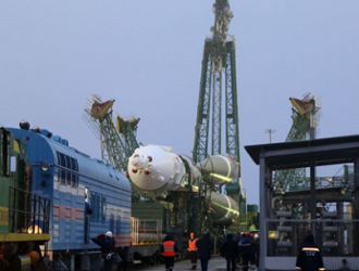 РН “Союз-2.1а” с кораблём “Союз МС-20” вывезена на старт