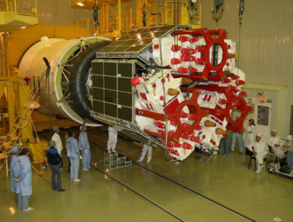 Собран космический аппарат «Экспресс-АМУ3»