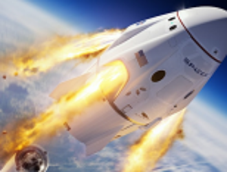 Названа примерная дата запуска первой пилотируемой миссии Crew Dragon