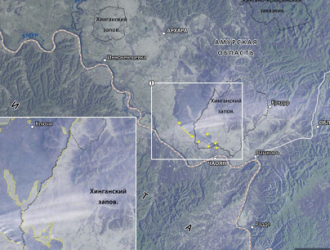 Спутники Роскосмоса наблюдают за природными пожарами в Приамурье