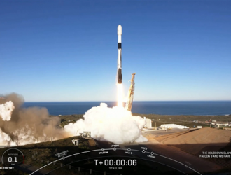 Очередные Starlink’и запущены из Калифорнии