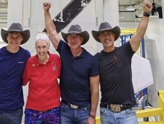 Blue Origin готовятся к первому полёту на New Shepard  с экипажем