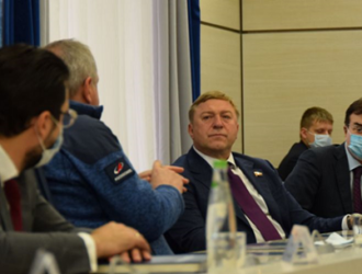 Рабочая встреча Дмитрия Рогозина с депутатами Госдумы