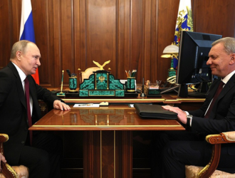 Встреча Владимира Путина с главой «Роскосмоса» Юрием Борисовым