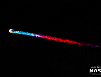 Впервые Starlink’ки стартовали из Калифорнии