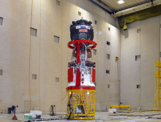 На Байконуре прошли испытания пилотируемого корабля «Союз МС-24» в безэховой камере