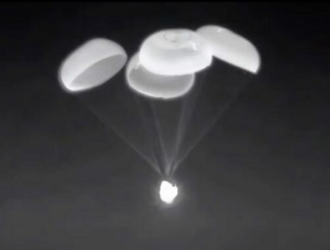 Endeavour приводнился в Мексиканском заливе