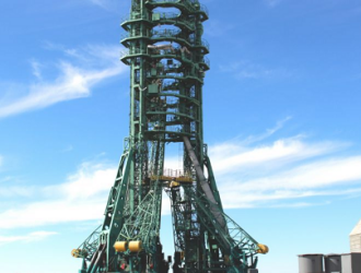 Стартовый комплекс «Восток» готовится к пилотируемому пуску