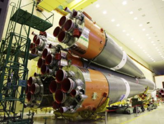 На Байконуре собрали «пакет» ракеты «Союз-2.1а» под пилотируемый пуск