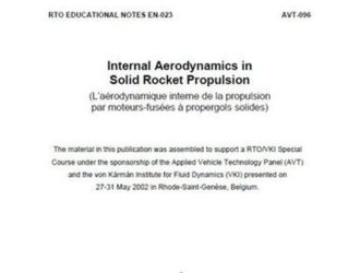Internal Aerodynamics in Solid Rocket Propulsion