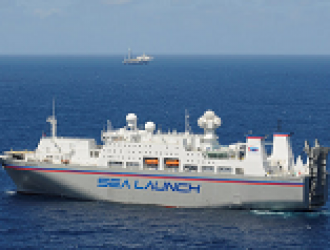 Командное судно плавучего космодрома «Морской старт» отправилось из США в Приморье