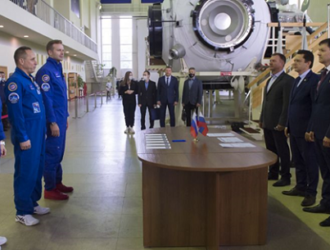 Рогозин рассказал об итогах первого экзаменационного дня экипажа корабля «Союз МС-19»