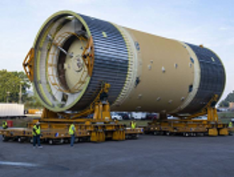 НАСА объявило о завершении сборки центрального блока ракеты SLS