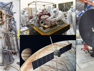 В NASA начали финальную сборку зонда Europa Clipper
