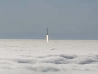 Новый запуск спутников Starlink