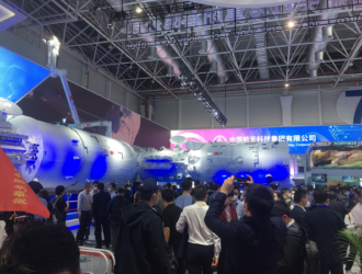 На выставке Airshow China 2022 в Южном Китае представлена полноразмерная копия китайской космической станции «Тяньгун»