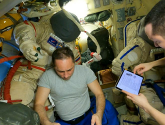 Отчёт о работе российского экипажа за 13 января