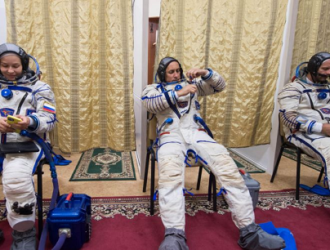 У основного экипажа МКС-66 начались совместные тренировки