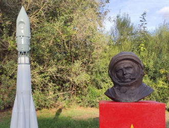 В Португалии открыли памятник Гагарину