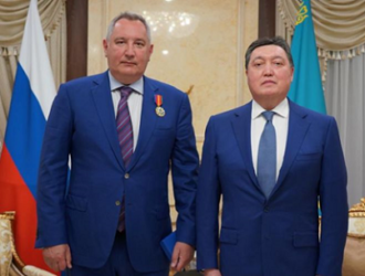 Встреча Дмитрия Рогозина с Премьер-Министром Казахстана Аскаром Маминым