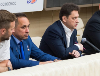 В ЦПК представили участников космического полета МКС-66