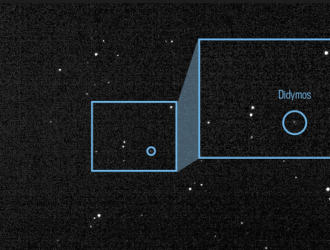 Зонд DART прислал фото своей цели