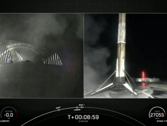 Запущены ещё 52 спутника Starlink