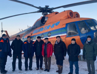 Специалисты ЦЭНКИ эвакуируют фрагменты ракеты-носителя «Союз-2» в Якутии