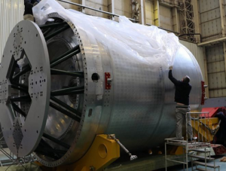 Успешные испытания бака горючего для новой ракеты-носителя «Союз-5»