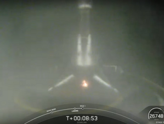 Очередной запуск спутников Starlink