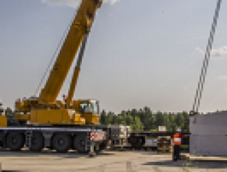 Первые составные части стартового стола «Ангары» прибыли на Восточный