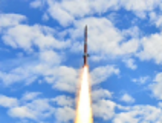 Пуск геофизической ракеты со шведского полигона