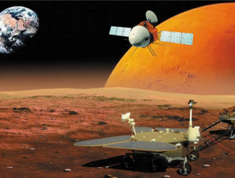 Китайский марсианский зонд преодолел 300 млн км на пути к Марсу