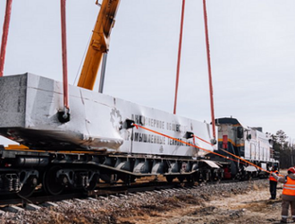 На Восточный прибыли тяжеловесные составные части пускового стола «Ангара»